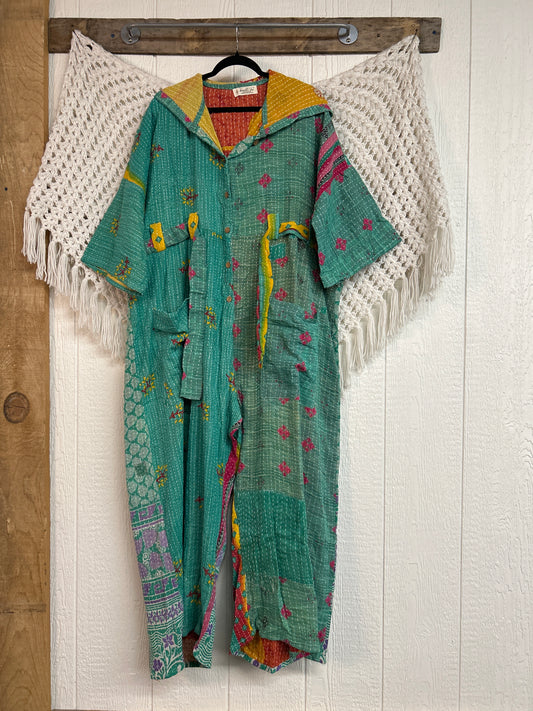 Kantha Zen Hoodie Jumpsuit 0925 190