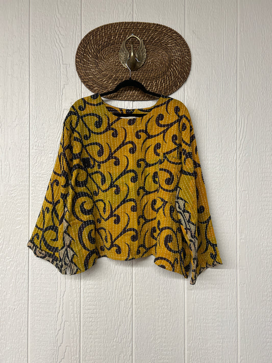 Pareo Kantha Wanderer Pocket Crop Top 0226 146