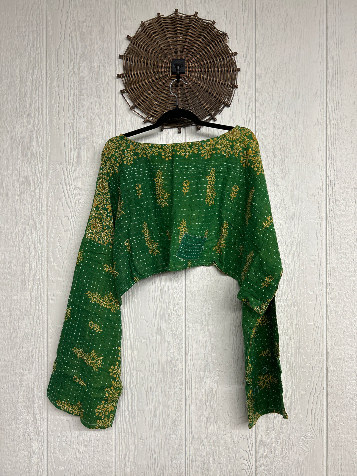 Pareo Kantha Abundance Crop Top 1026 035