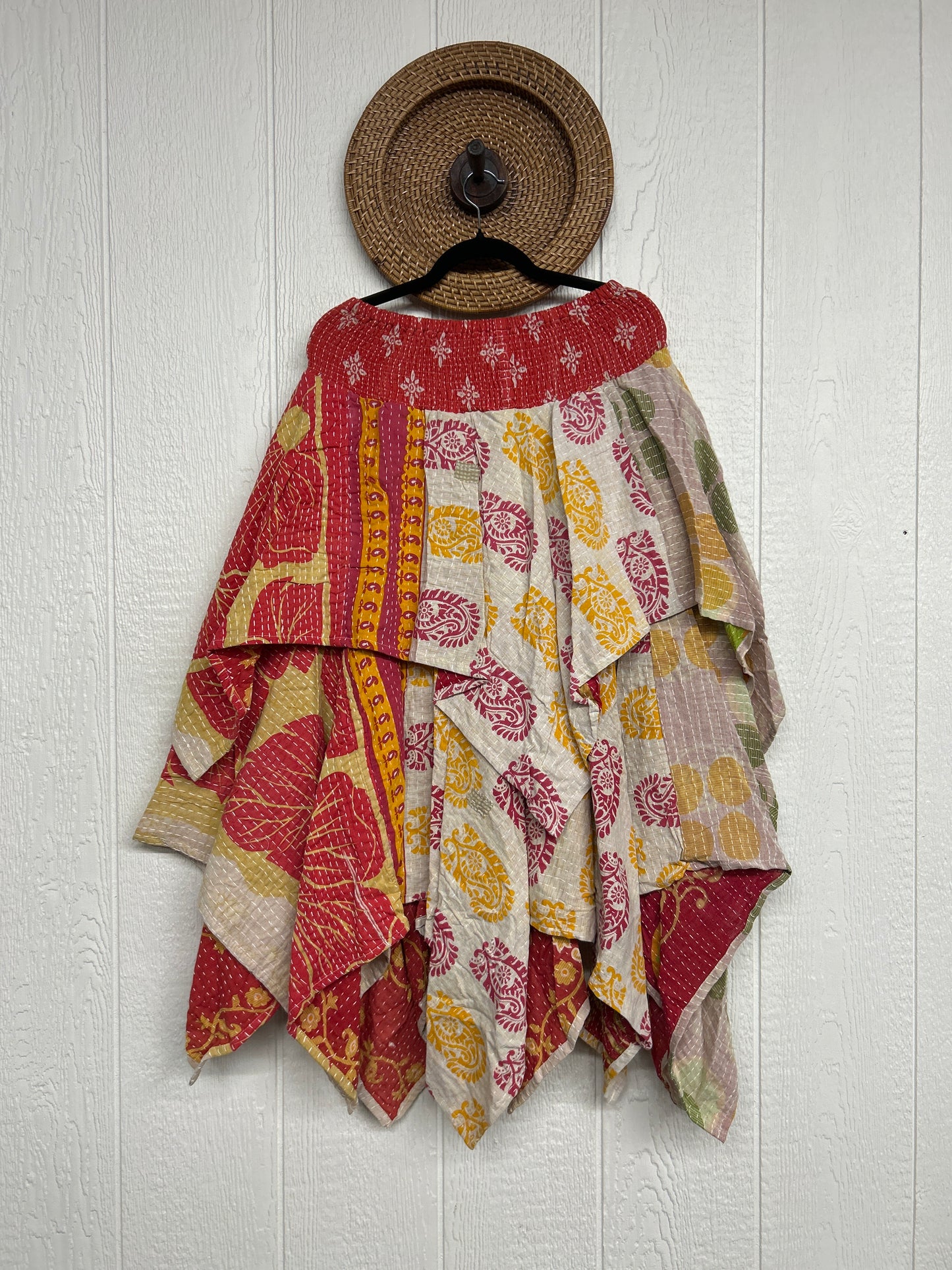 Pareo Kantha Pixie Skirt 0426 072