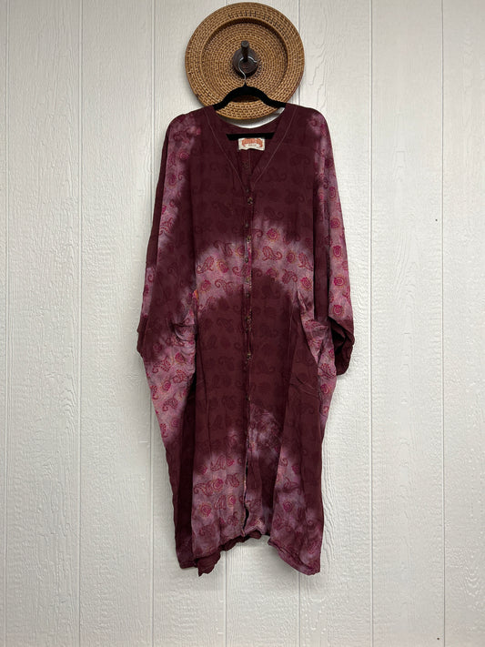 Crepe Sari Gaia Duster Dress 0826 230