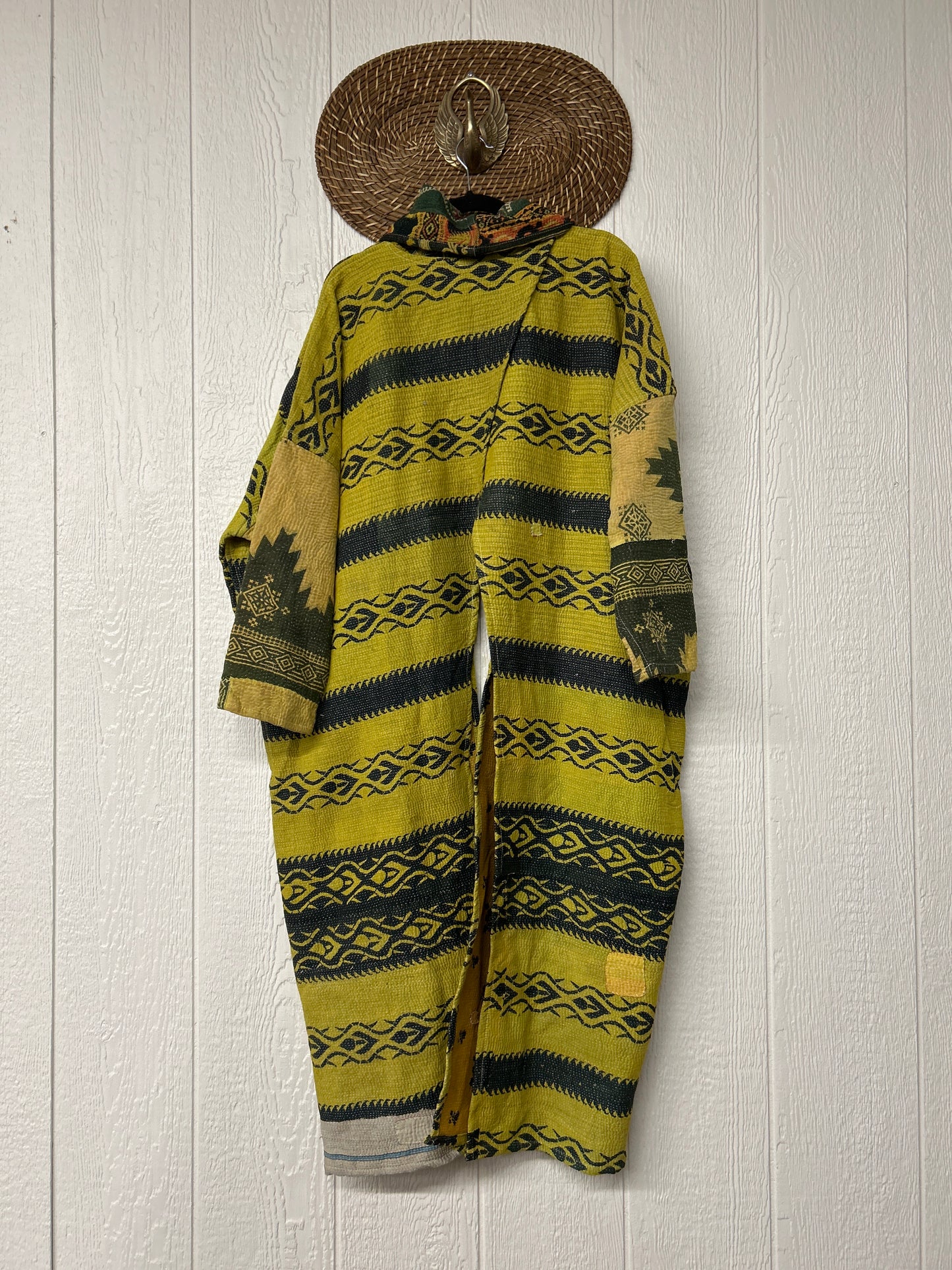 Fine Kantha Cowl Split Pullover 1225 082