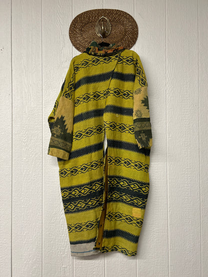 Fine Kantha Cowl Split Pullover 1225 082