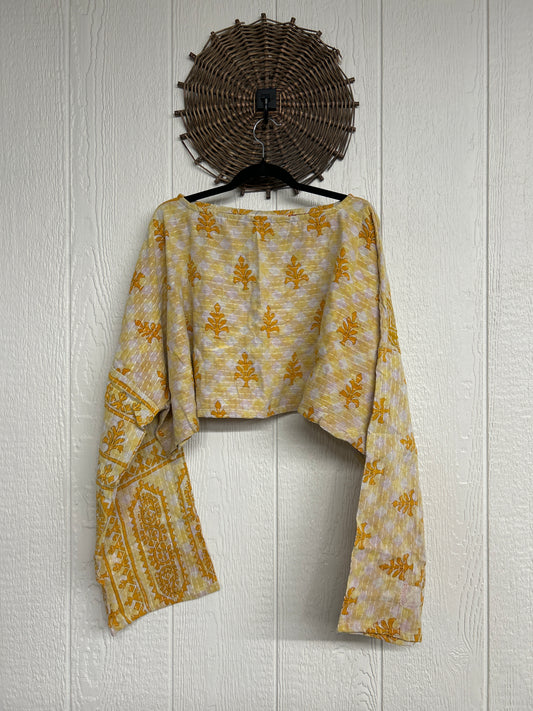 Pareo Kantha Abundance Crop Top 1026 039