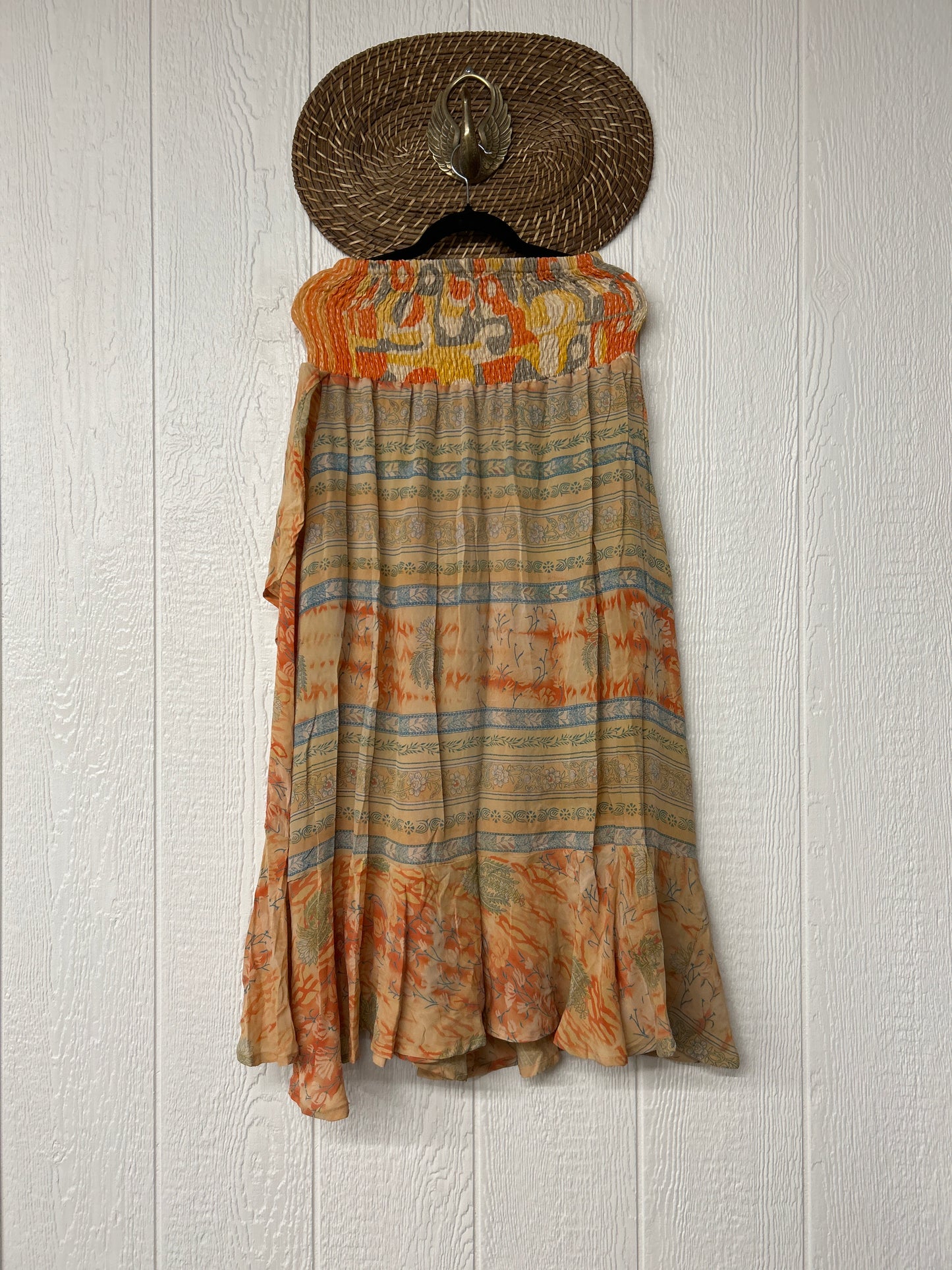 Crepe Sari Inner Peace Wrap Skirt 0626 143