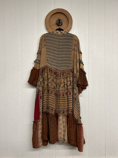 Crepe Sari Rhiannon Duster Dress 0226 193