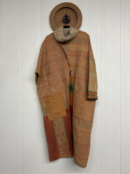 Fine Kantha Cowl Split Pullover 1225 258