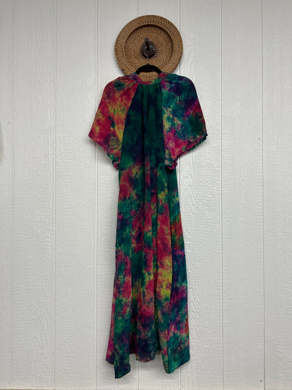 Crepe Sari Summer Woodstock Duster 0626 002
