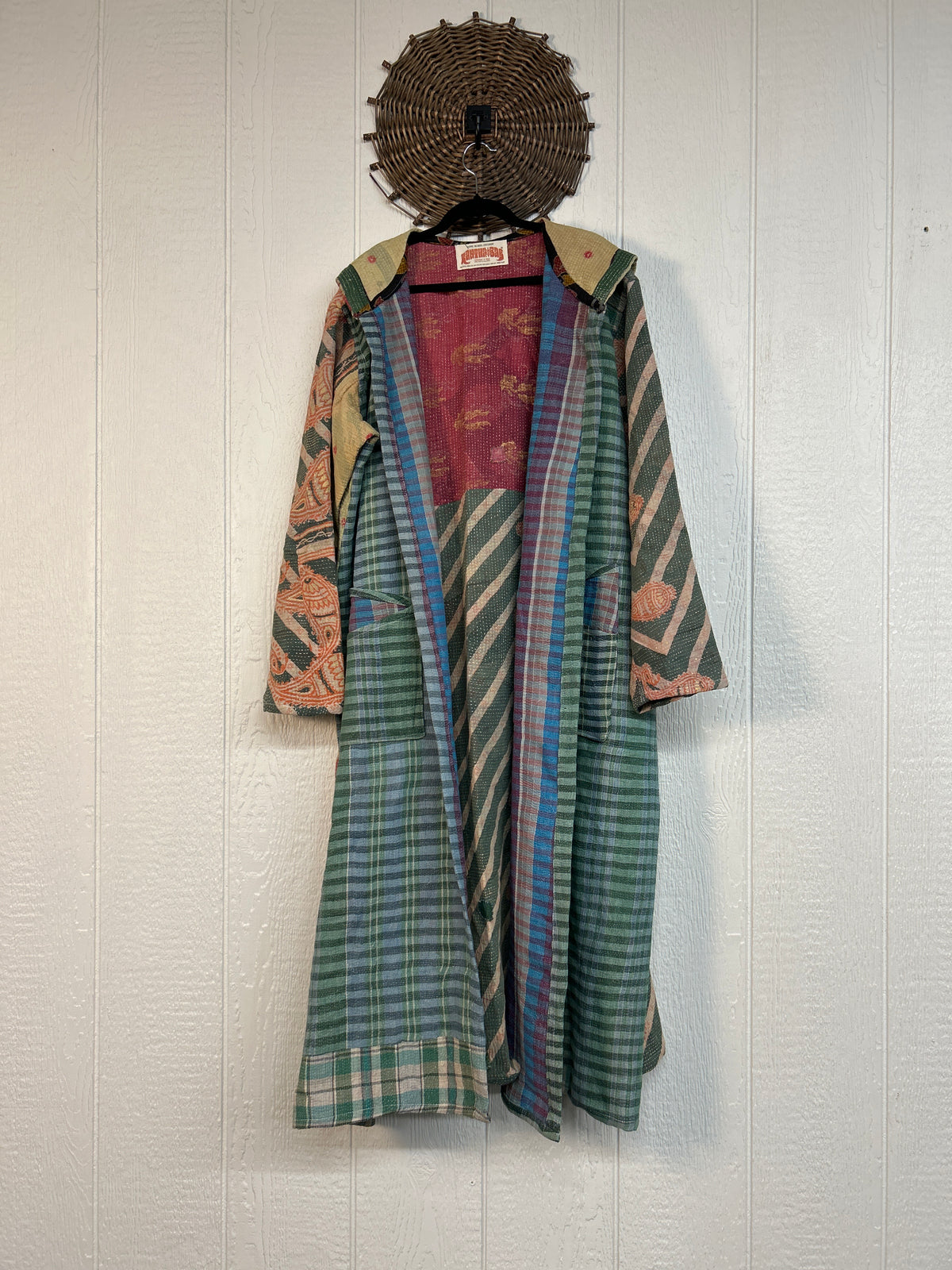 Fine Kantha Rising Sun Coat 1026 119