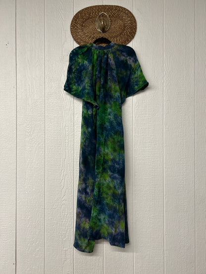 Crepe Sari Summer Woodstock Duster 0626 169