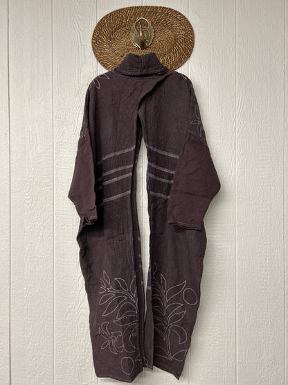 Aura Edit Fine Kantha Cowl Split Pullover 1026 002
