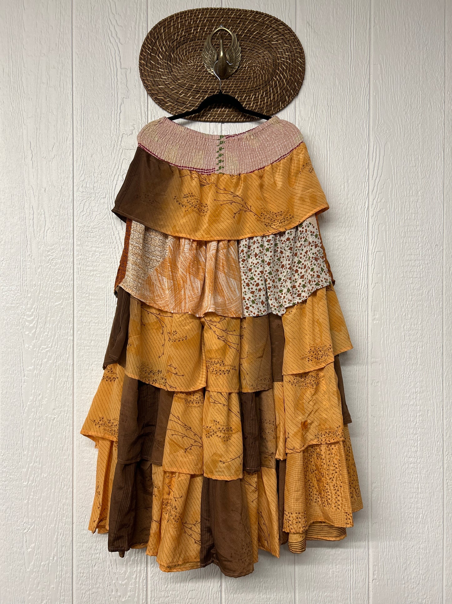 Rasgulla Sari Venus Ruffle Maxi 1125 097