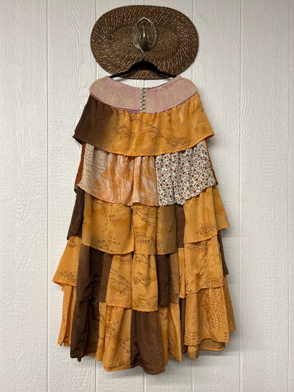 Rasgulla Sari Venus Ruffle Maxi 1125 097