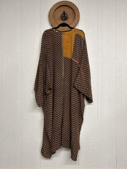 Crepe Sari Gaia Duster Dress 0826 197