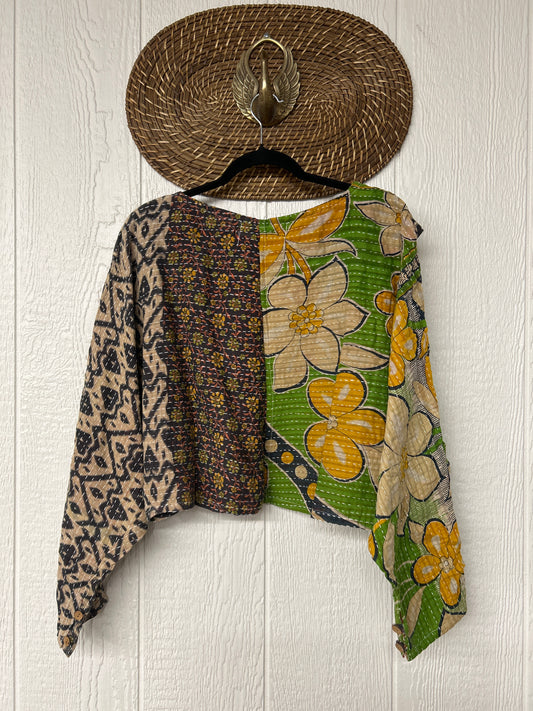 RETAIL Pareo Kantha In Bloom Cropped Pullover 0326 135