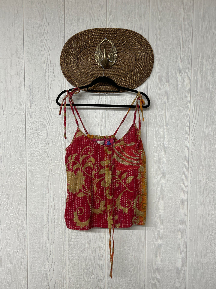 Kantha Butterfly Tank Top 0525 017