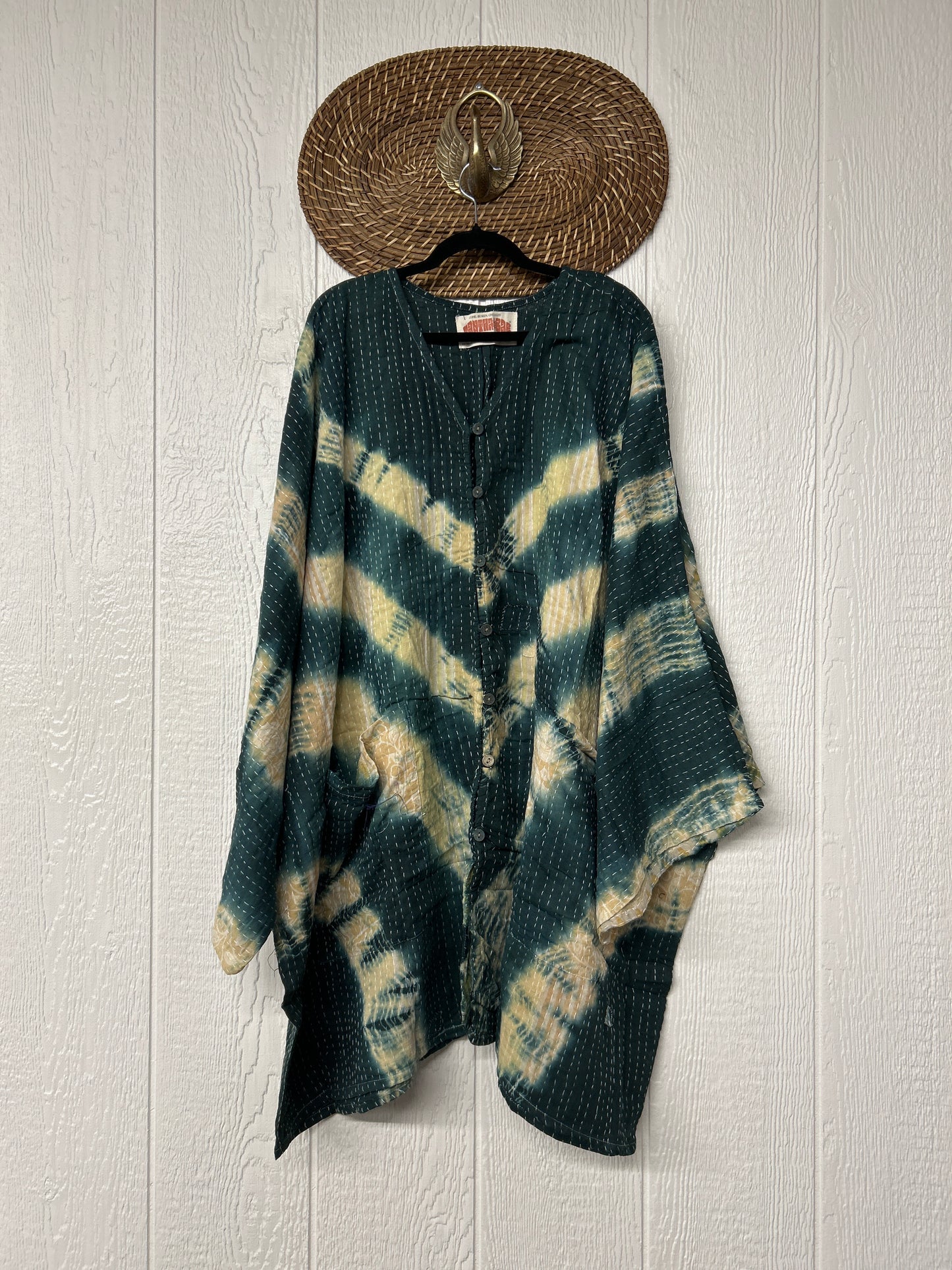 Pareo Kantha Gaia Button-Down Kimono 0526 049