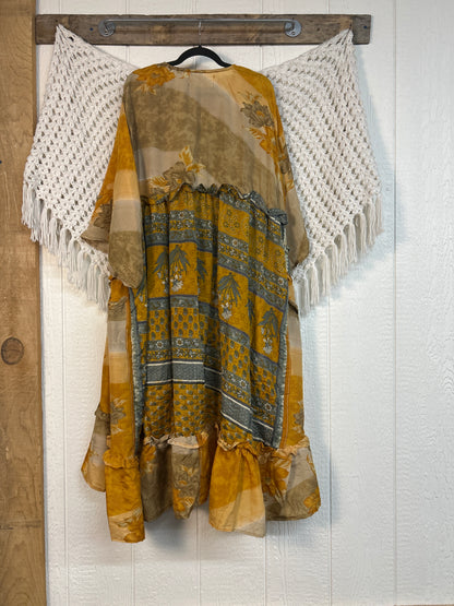 Rasgulla Sari Rhiannon Kimono 0826 039