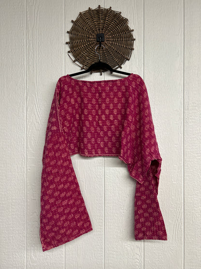Pareo Kantha Abundance Crop Top 1026 086
