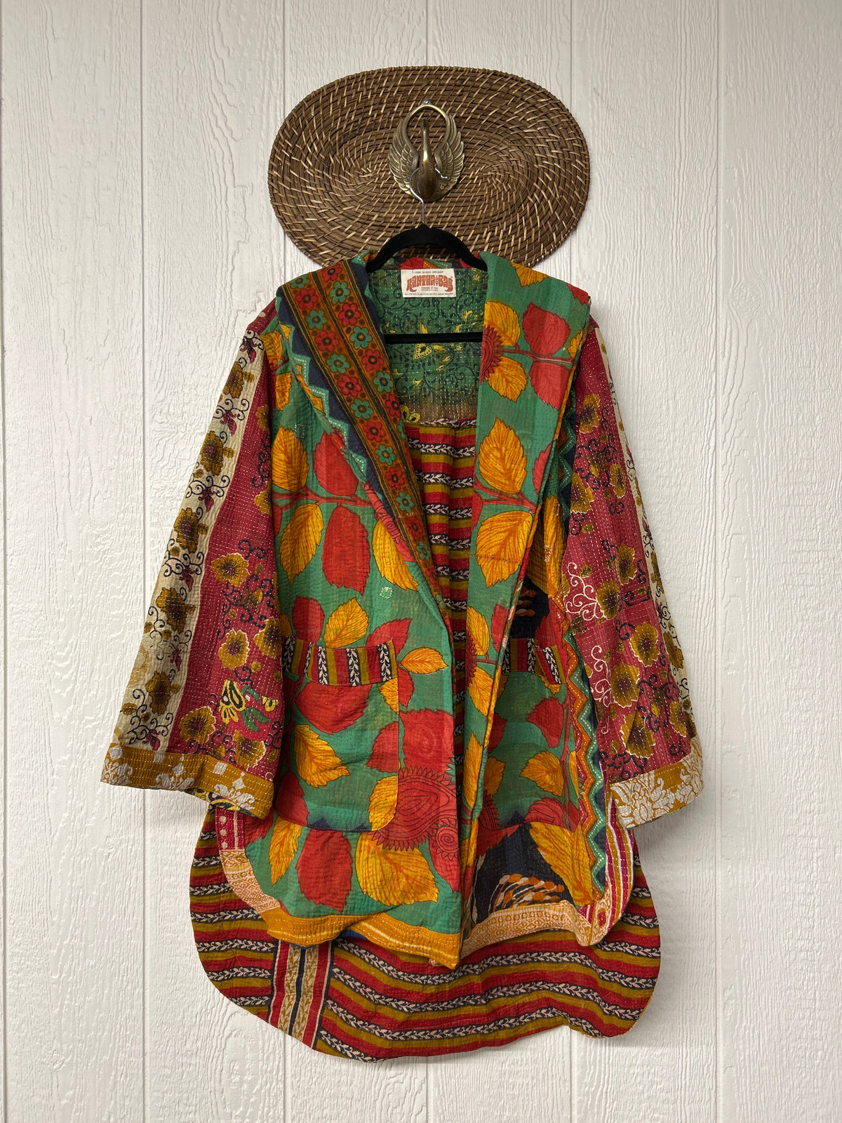 Fine Kantha Drifter Coat 1026 151