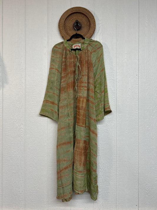 Crepe Sari Woodstock Duster Dress 0226 227