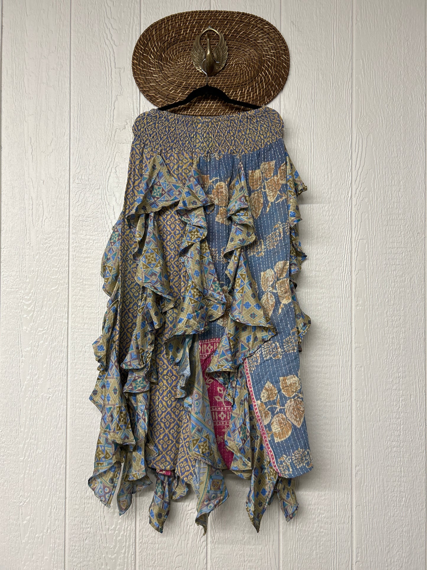 Pareo Kantha Willow Maxi Skirt 0826 153