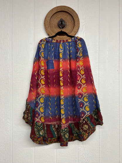 Pareo Kantha Wild Rose Skirt 0426 118