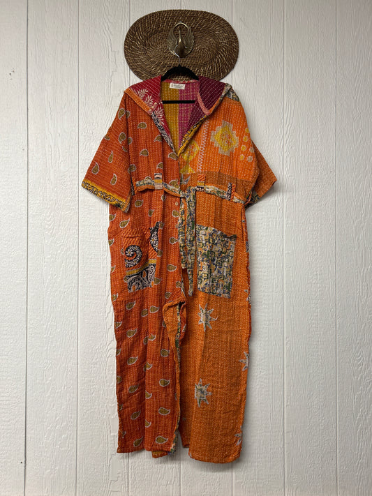 Kantha Zen Hoodie Jumpsuit 0925 042