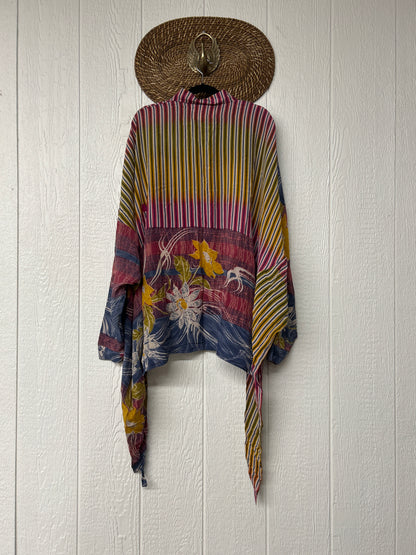 Crepe Sari Nirvana Button Down 1125 048