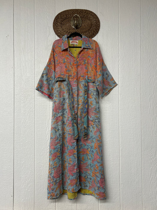 Pareo Kantha Gravity Duster Dress 0226 095