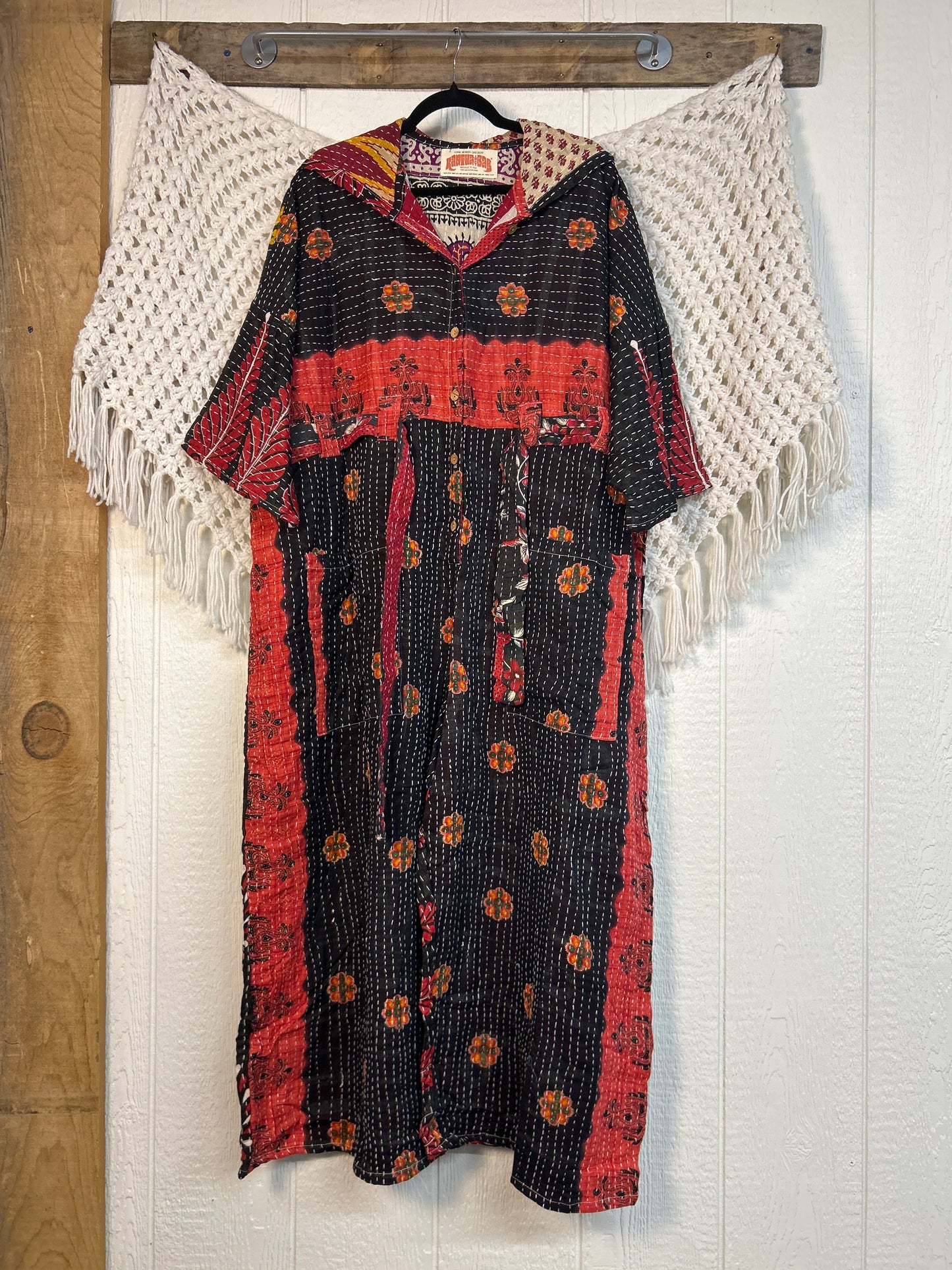 Pareo Kantha Zen Hoodie Jumpsuit 0726 188
