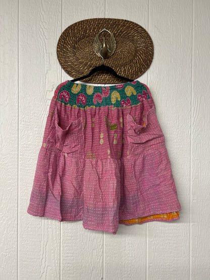 Pareo Kantha Meadow Skirt 0826 009