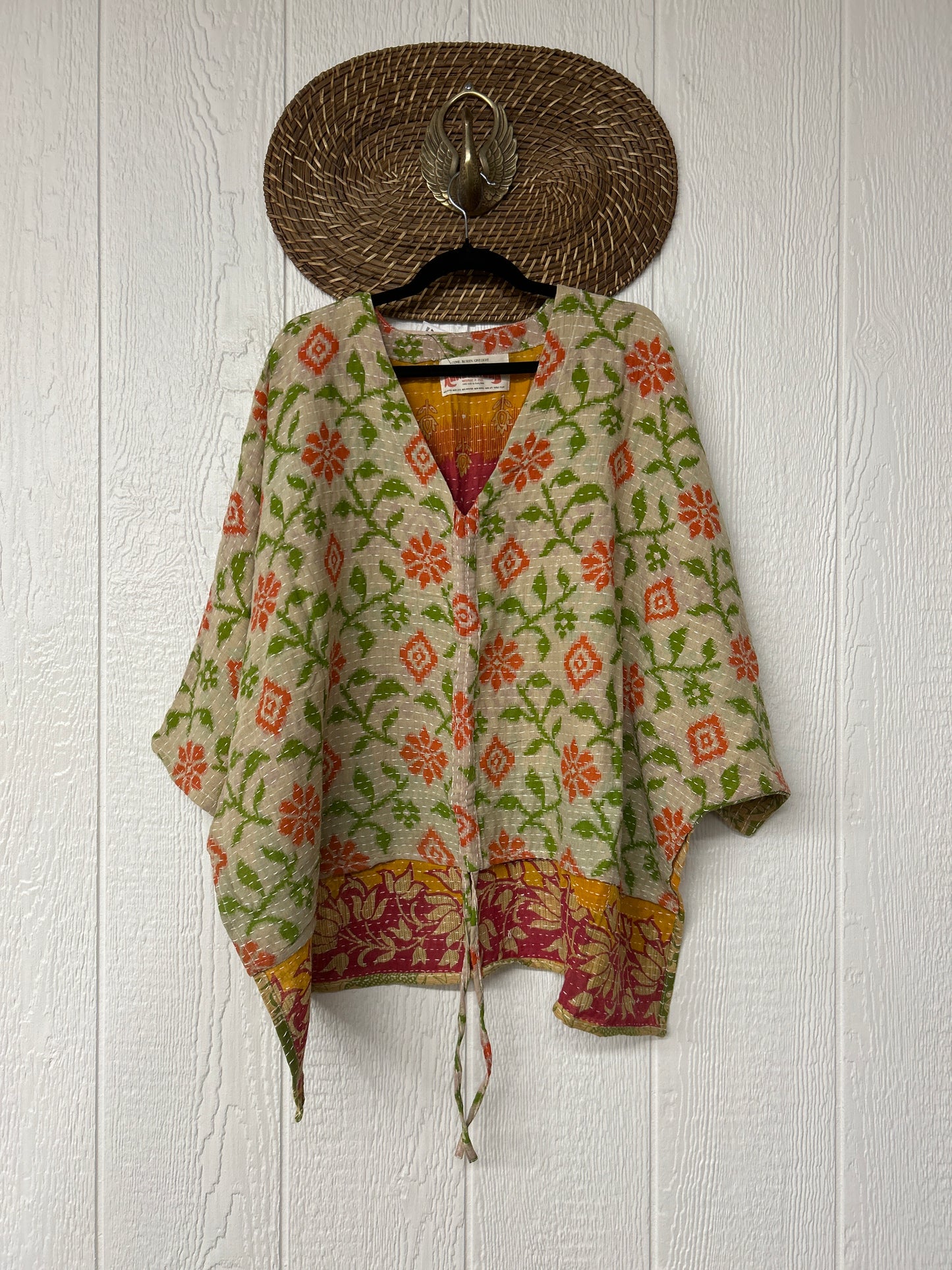 Pareo Kantha Hi-Lo Butterfly Top 0626 044