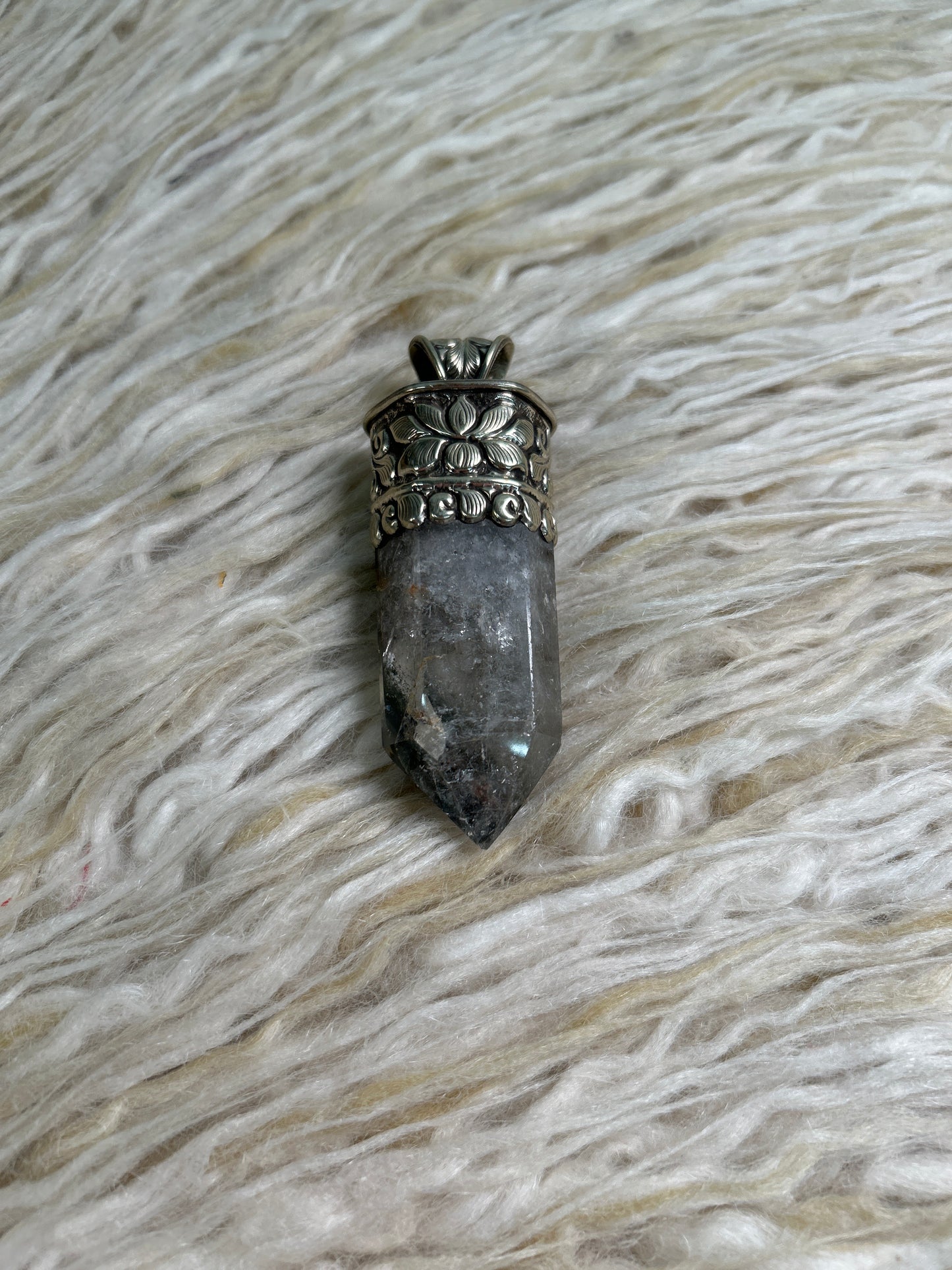 Big Quartz Pendant - 1