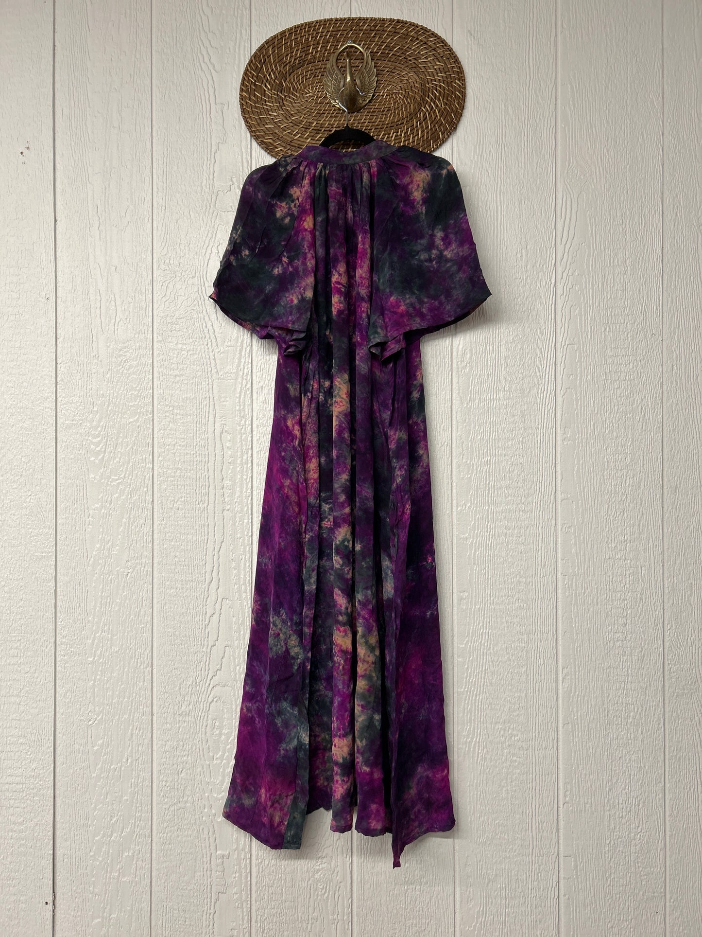 Crepe Sari Summer Woodstock Duster 0626 148