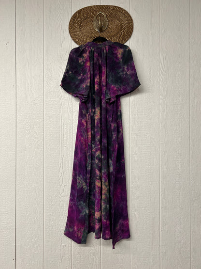 Crepe Sari Summer Woodstock Duster 0626 148