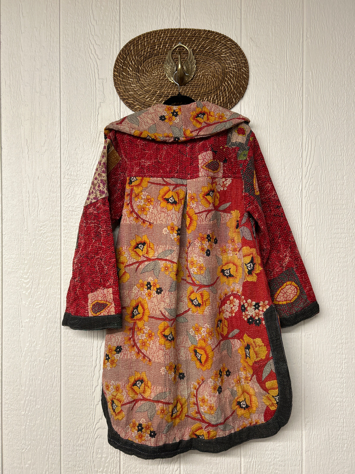 Fine Kantha Drifter Coat 1026 159