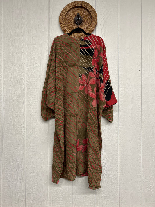 Crepe Sari Gaia Duster Dress 0826 207