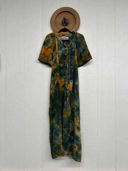 Crepe Sari Summer Woodstock Duster 0626 022