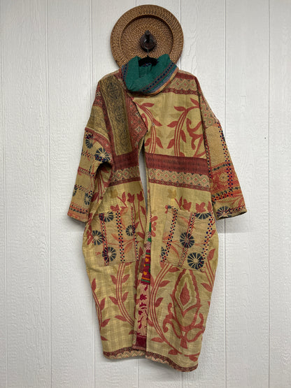 Fine Kantha Cowl Split Pullover 1225 214