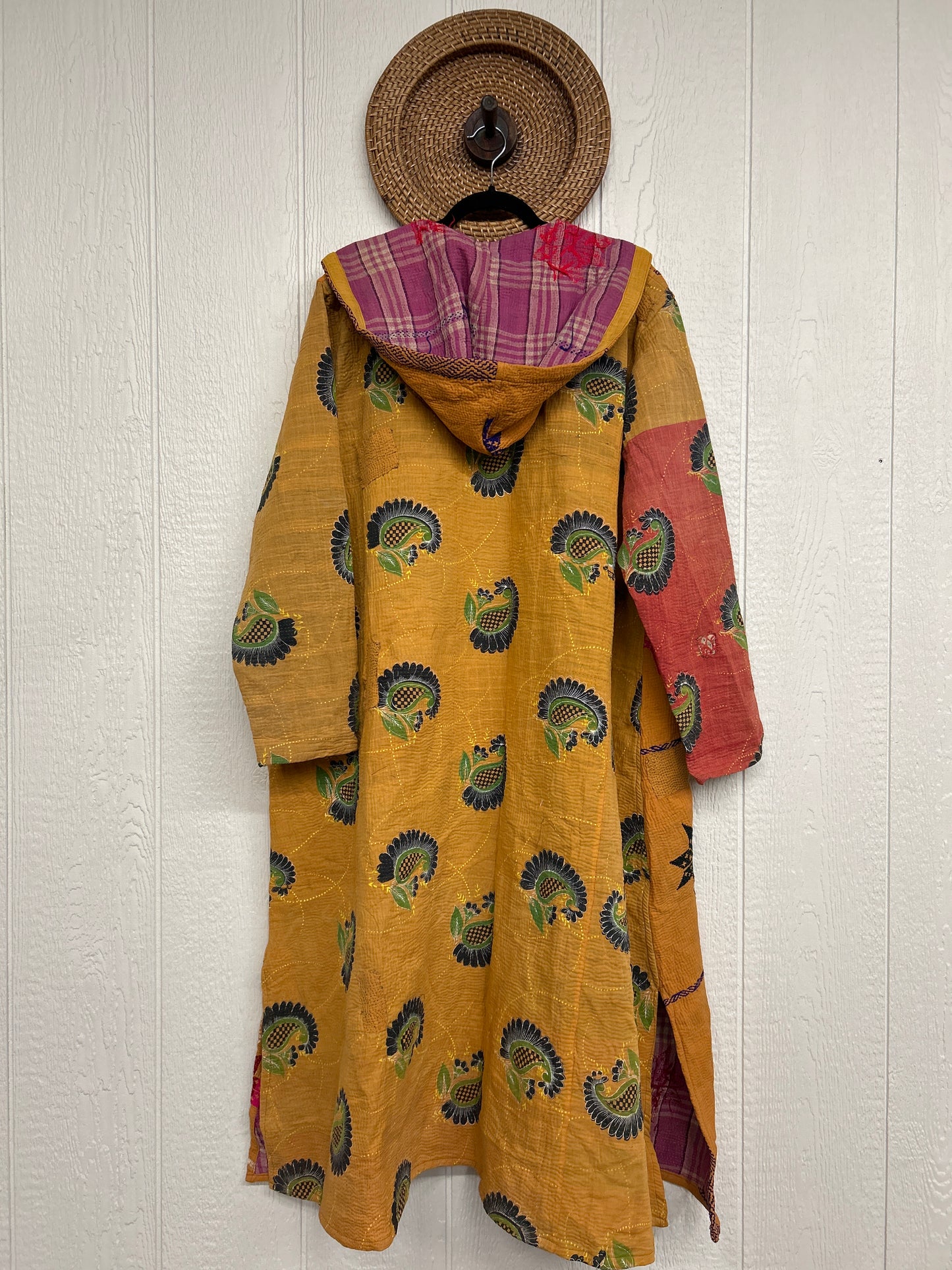 Fine Kantha Rising Sun Coat 1125 142