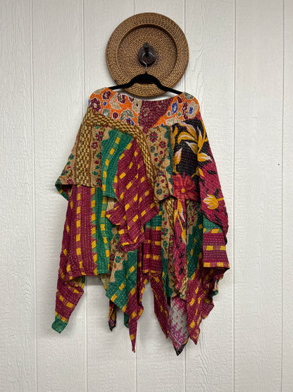 Pareo Kantha Pixie Skirt 0426 017