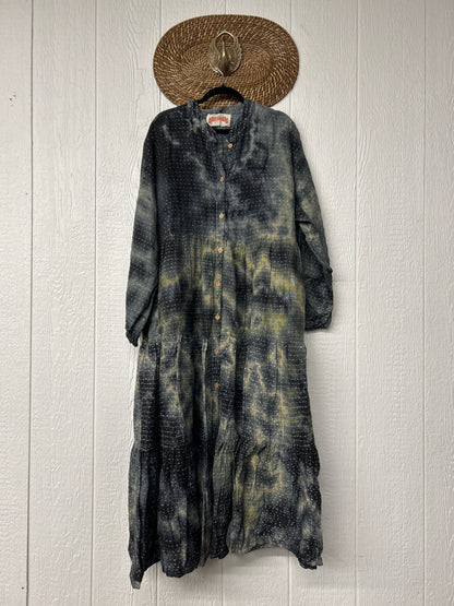Pareo Kantha Luminous Maxi Dress 0526 006