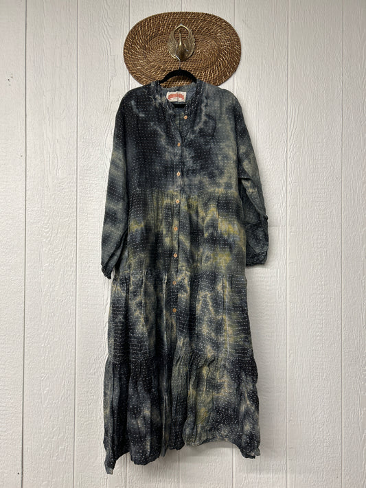 Pareo Kantha Luminous Maxi Dress 0526 006