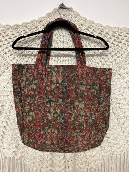 Kantha Pocket Tote - 1
