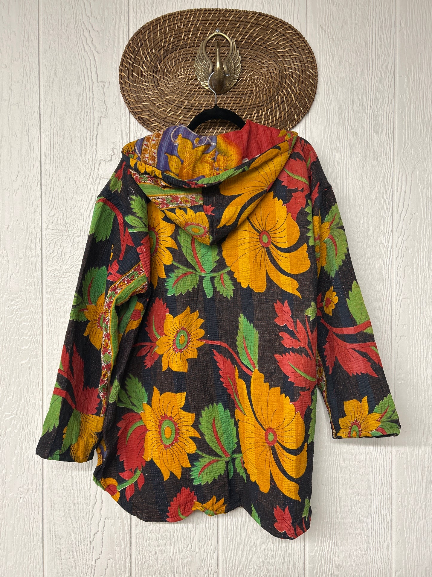 Fine Kantha Under The Stars Hoodie 1225 197