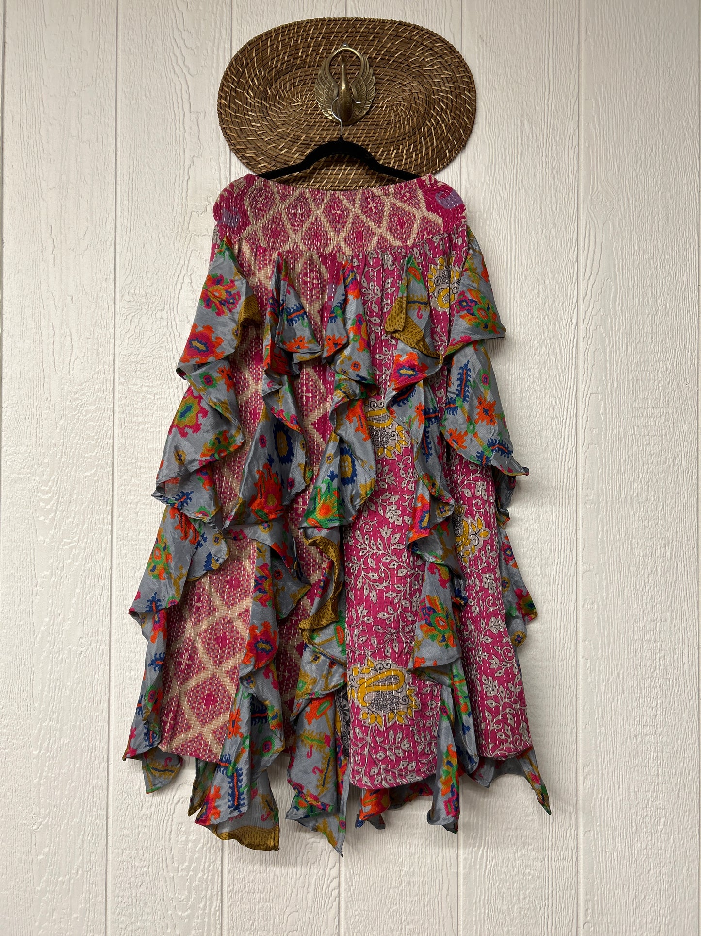 Pareo Kantha Willow Maxi Skirt 0826 250
