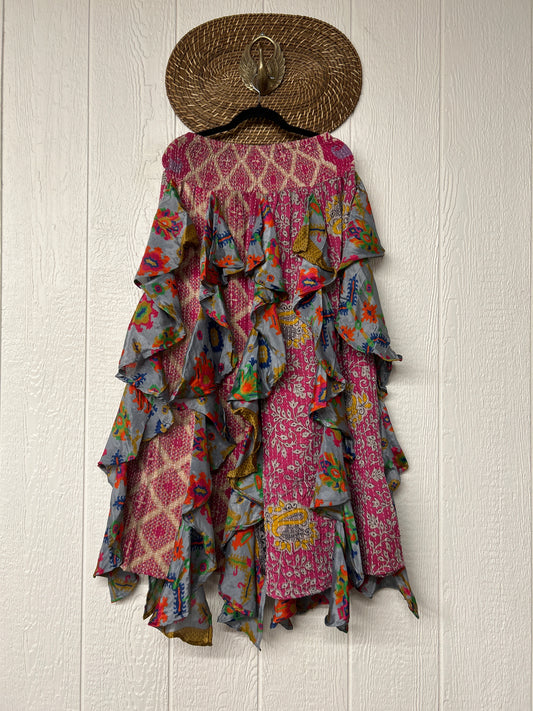 Pareo Kantha Willow Maxi Skirt 0826 250