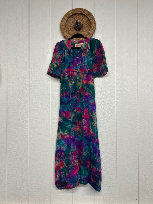 Crepe Sari Summer Woodstock Duster 0626 122