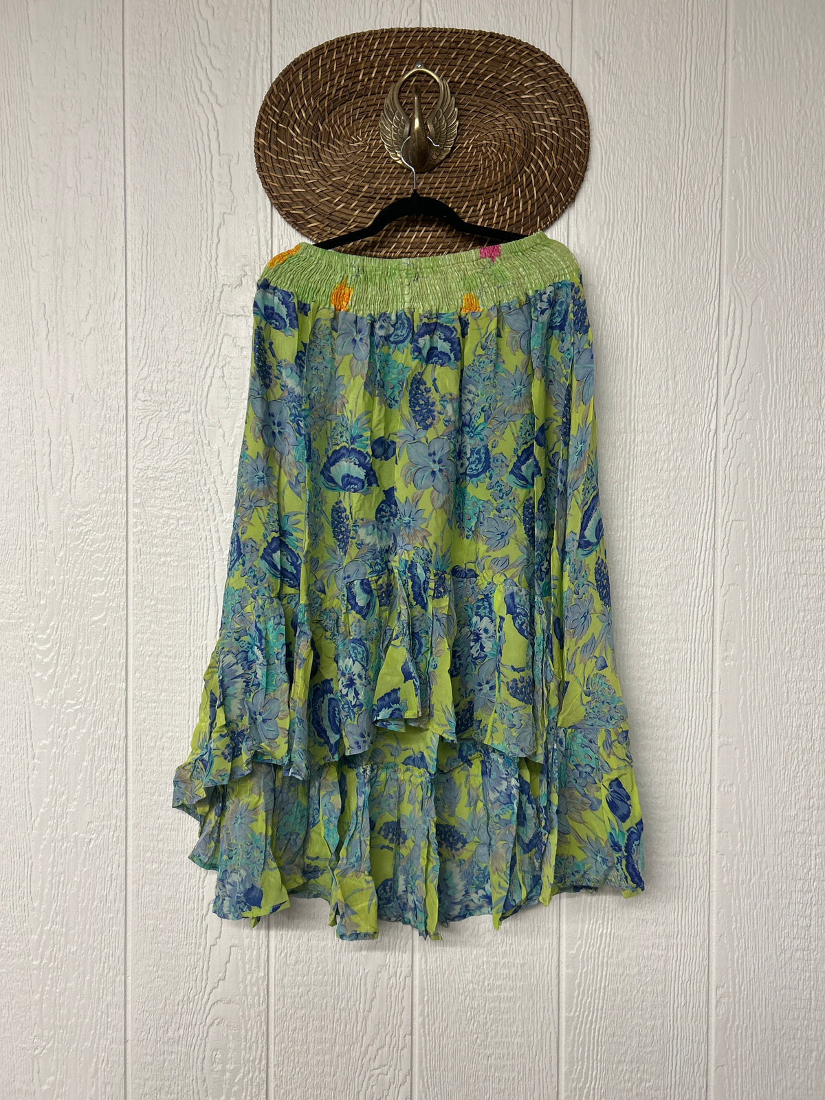 Crepe Sari Dahlia Skirt 1026 220